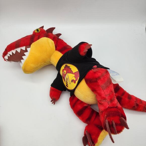 Build A Bear Raptor Red Dinosaur Plush 19" Dino T-shirt Stuffed Animal BAB 2022 - Picture 8 of 14